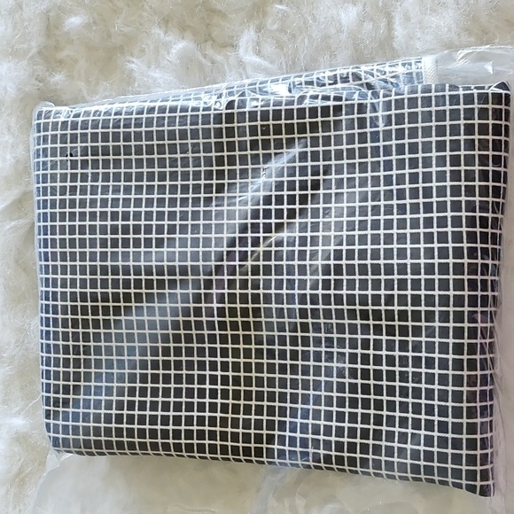 VICKY AND LUCAS Sleeveless Black/White Grid Sheath Dress - Picture 8 of 8